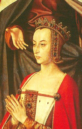 Original Headdress image taken from the 'Triptyque du Maitre de Moulins' Original Headdress image taken from the 'Triptyque du Maitre de Moulins'