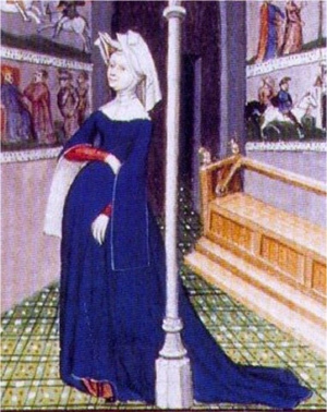 Original image of Christine de Pizan Original image of Christine de Pizan