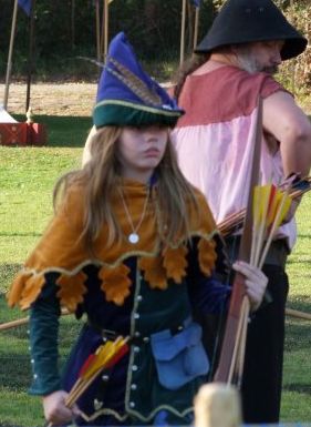 Green and Blue Velvet Bycocket with Pheasant Feathers Green and Blue Velvet Bycocket with Pheasant Feathers