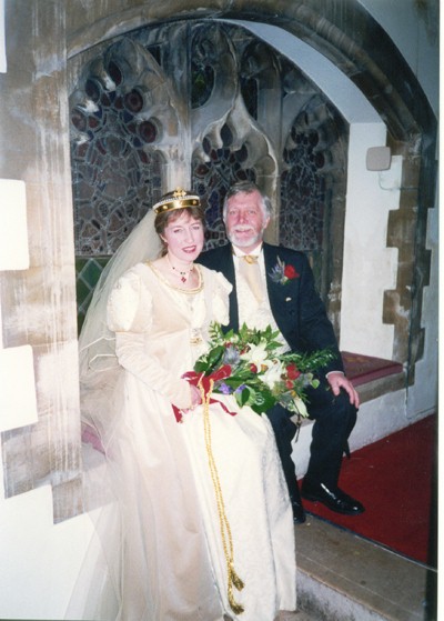 Kathy and Robert Weston on their special day Kathy and Robert Weston on their special day