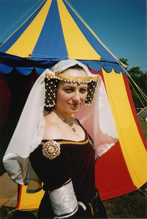 14th Century gold and pearl templars 14th Century gold and pearl templars