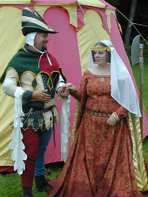 Hannah and her Husband John, on their Wedding Day Hannah and her Husband John, on their Wedding Day
